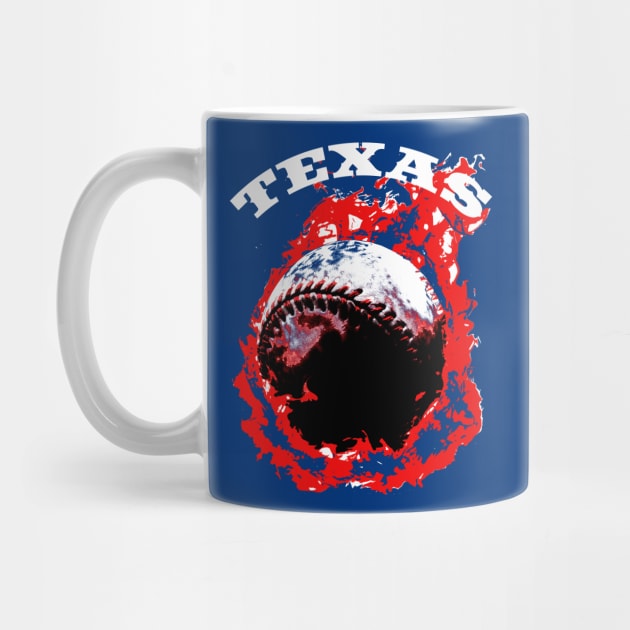 Texas Baseball by Megadorim
